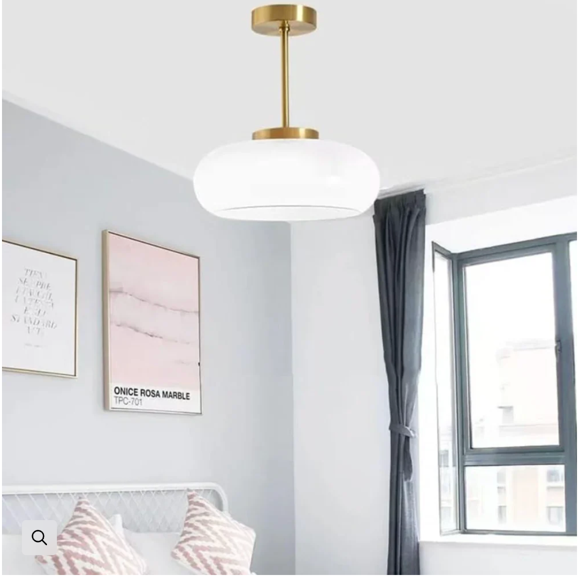 Bauhaus Flush Ceiling Lamp