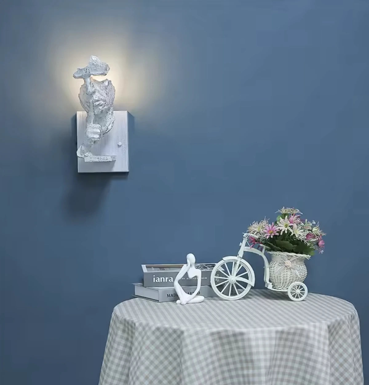 Silence Gesture Sculptural Wall Light