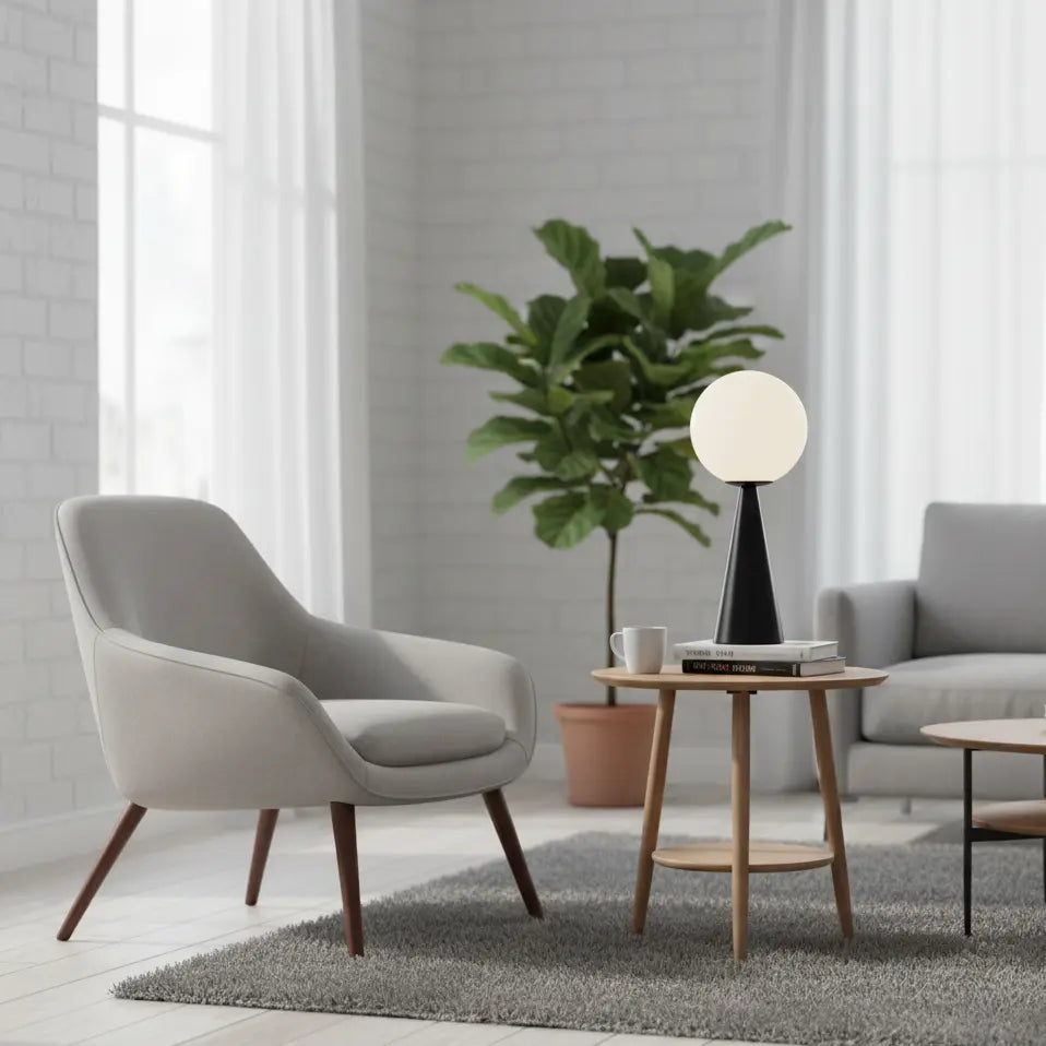 Nordic Glow Cone Lamp