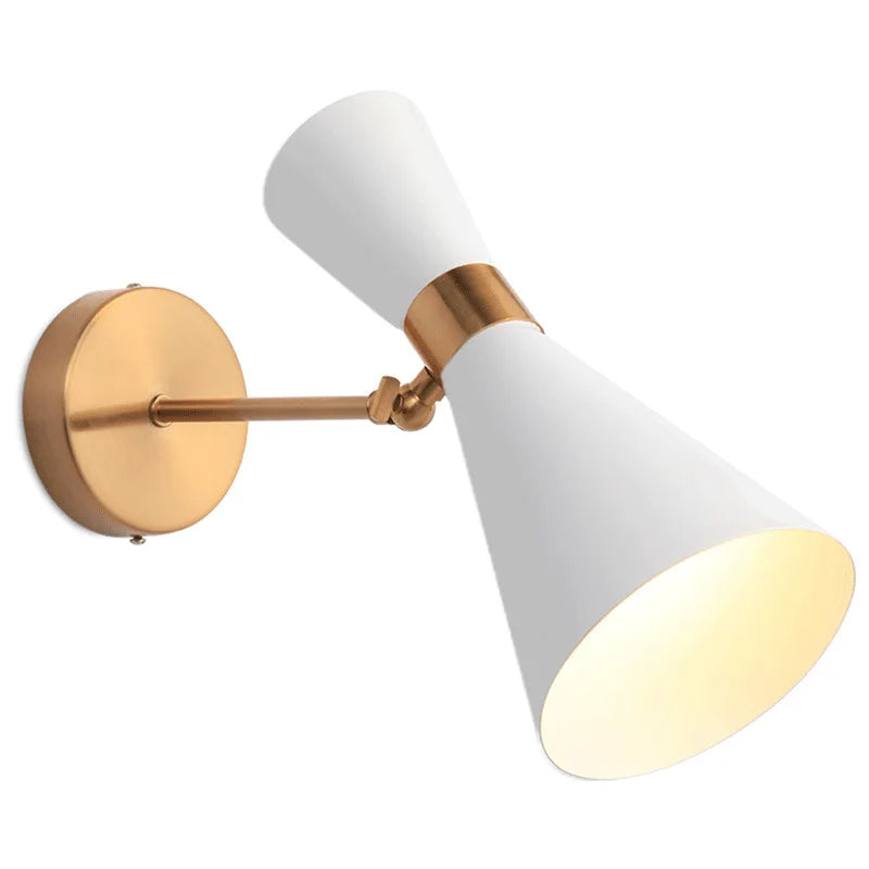 Nordic Double-Cone Wall Lamp