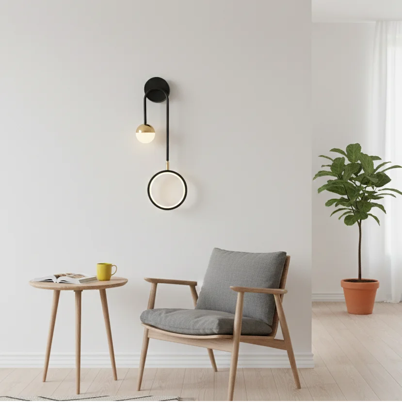 Eclipse Dual-Element Wall Lamp