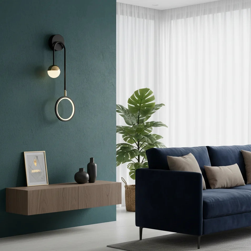 Eclipse Dual-Element Wall Lamp