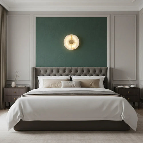 Elegant Alabaster Wall Lamp