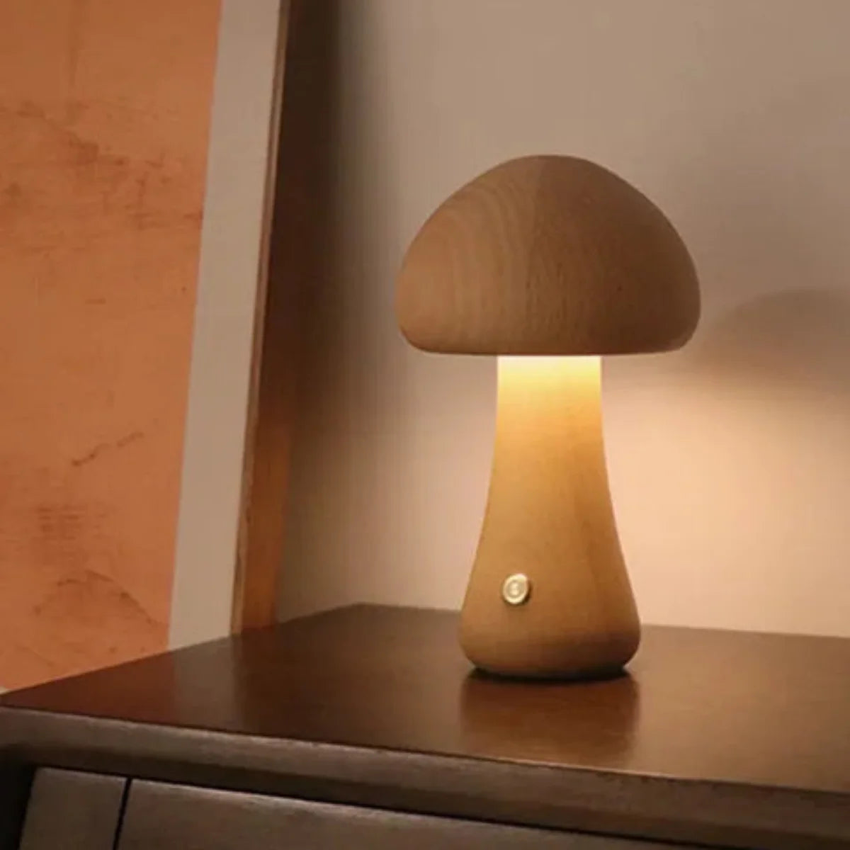 Mushroom-Inspired Table Lamp