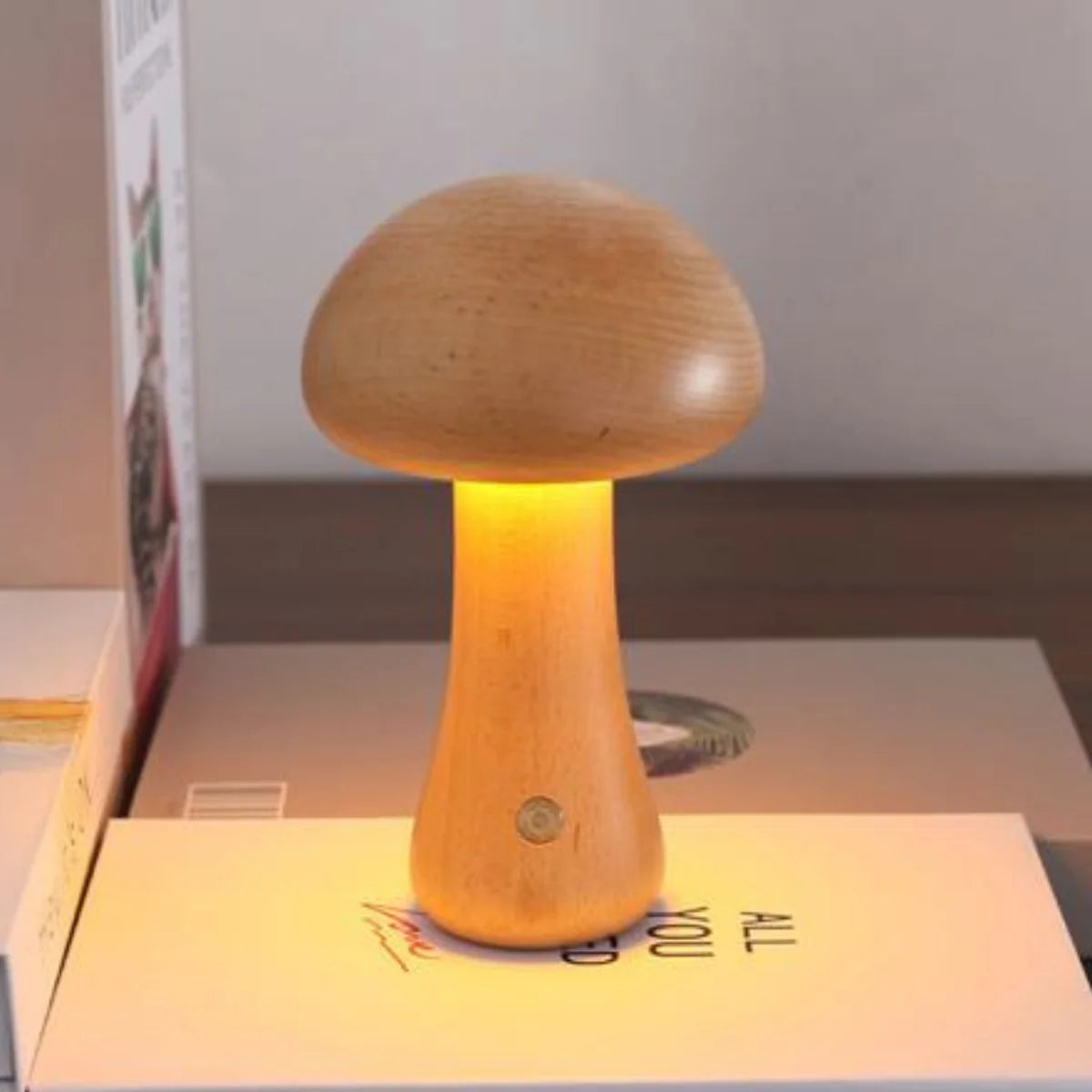 Mushroom-Inspired Table Lamp