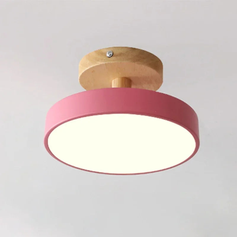 Modern Macaron LED Ceiling Lamp